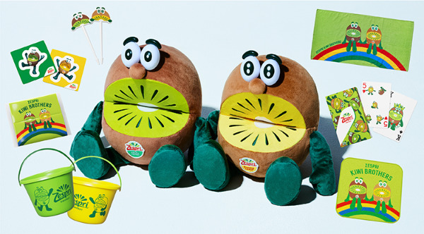 ゼスプリ キウイブラザーズグッズ、ぬいぐるみやバケツ当たる2024年5月