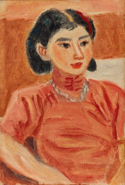 梅原龍三郎チューリップ鉛筆画真作巨匠 梅原龍三郎チューリップ鉛筆画