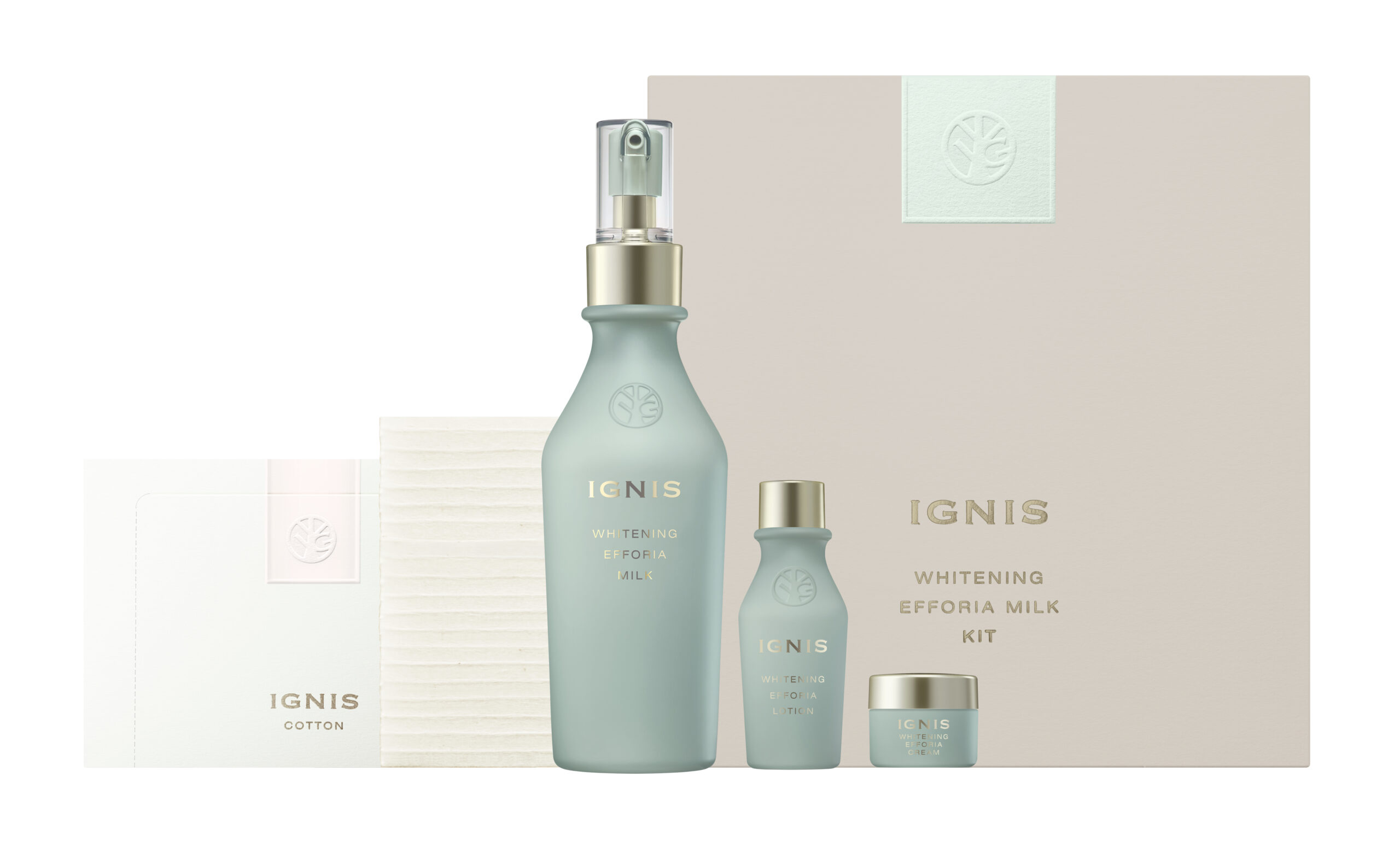 3/17限定発売 イグニス ホワイトニング エフフォーリア ミルク キット