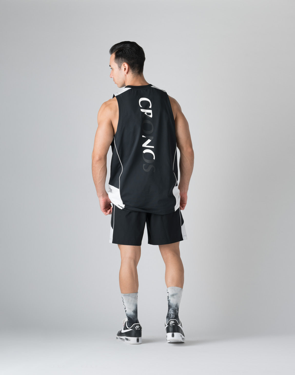 CRONOS SIDE INSERTS TANKTOP【BLACK】