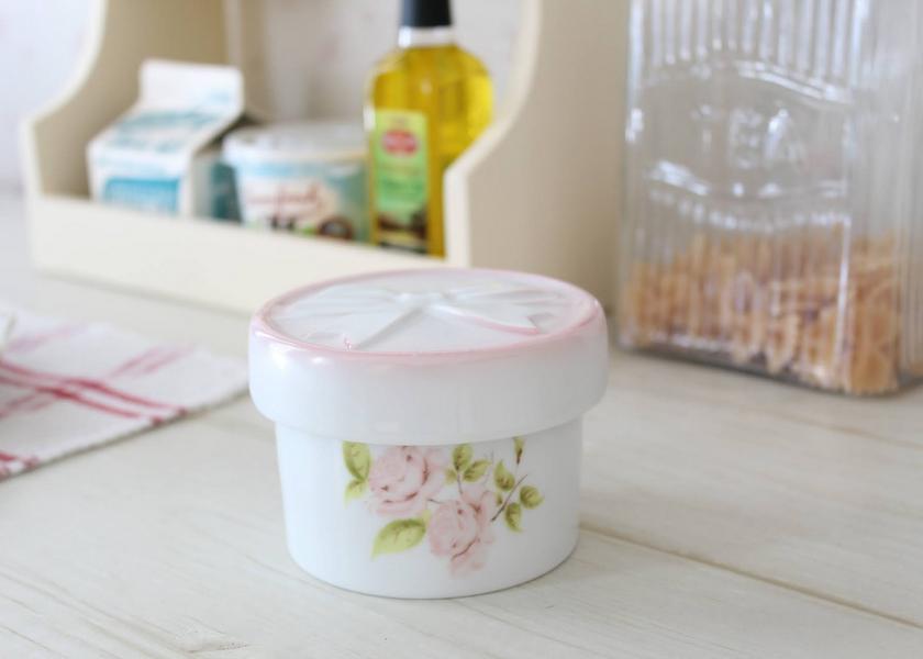 イマン imaneパンジー ホーローキャニスター3個セット イマン