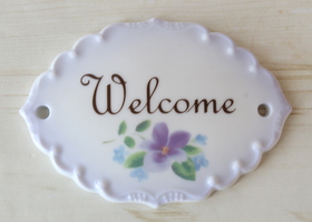 ドアプレート 家具や木製品のアクセントに使ったり － フレンチ