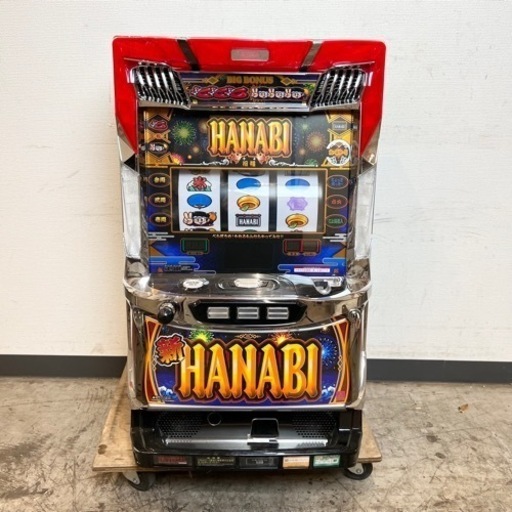 パチスロ実機 新ハナビ 新HANABI