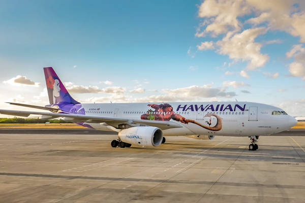 ハワイアンの特別機でモアナが空へ | アロハストリート-ハワイ