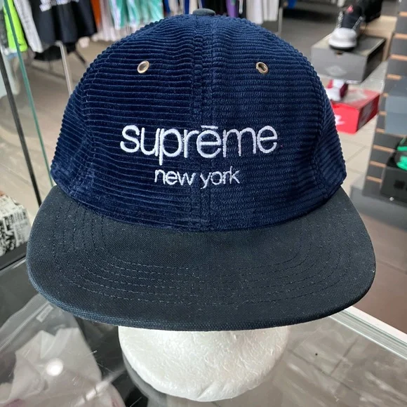 Supreme | Accessories | Supreme Corduroy Classic Logo 6 Panel Hat