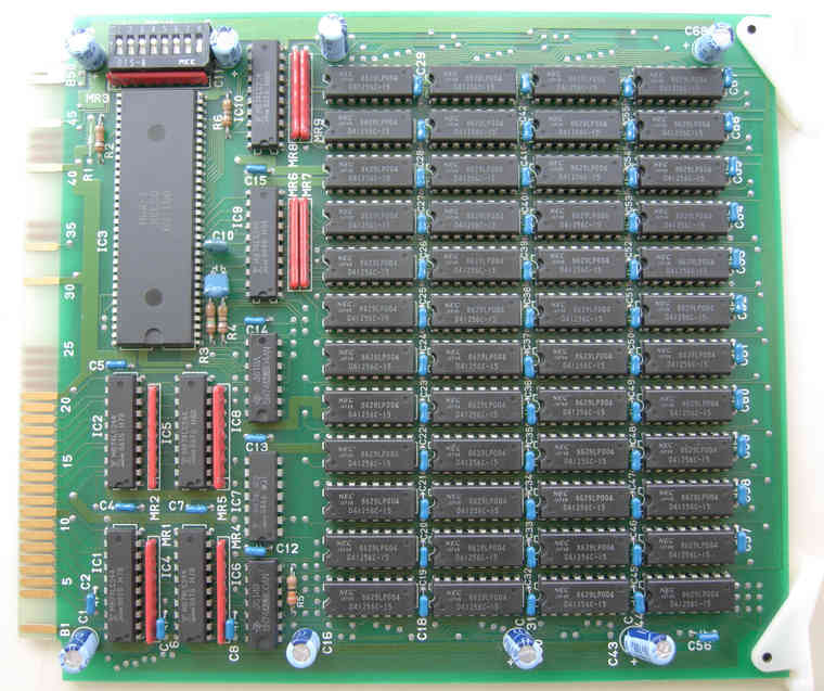 基板写真館：PC98汎用拡張スロット用RAMボード - Diary on wind