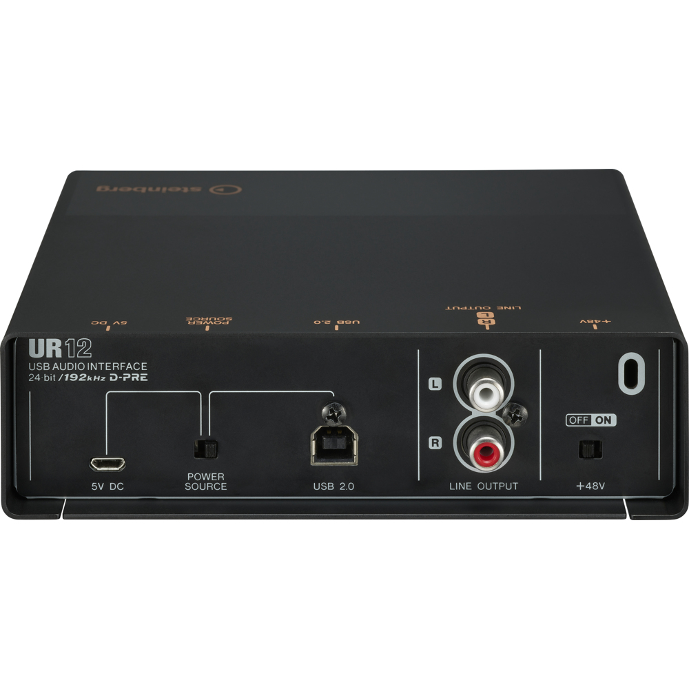 Steinbergから「UR12 Black & Copper Model」が発売！