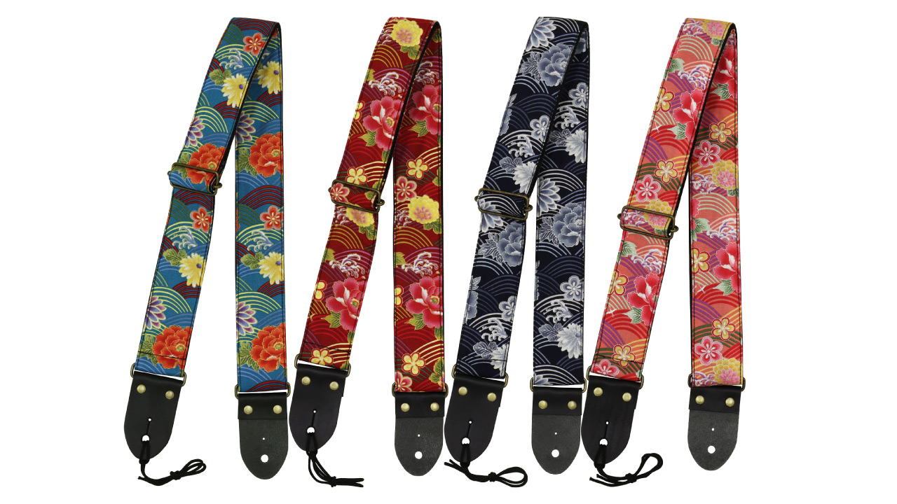 ARIA（アリア）から和柄ギターストラップ「SPS-2000Wh」が発売