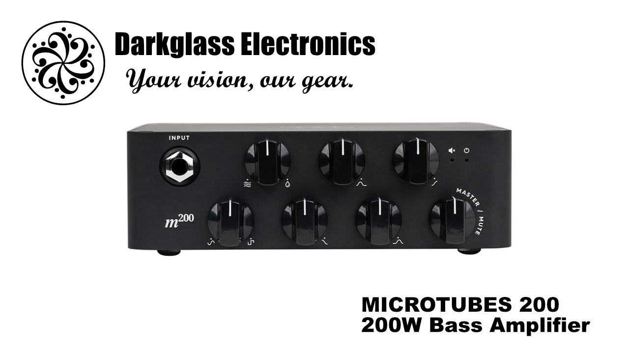 より軽量になった200WベースアンプヘッドMicrotubes 200発売！