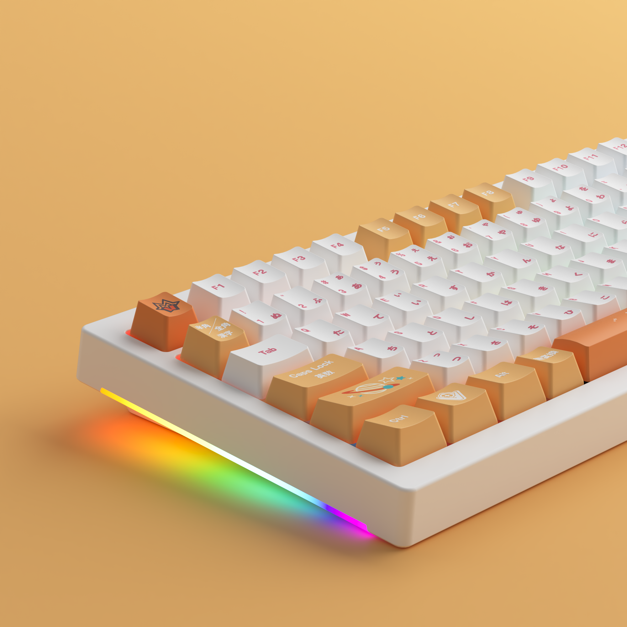 ほぼ未使用】VSPO!GEAR ゲーミングキーボード 小森めと ぶいすぽっ