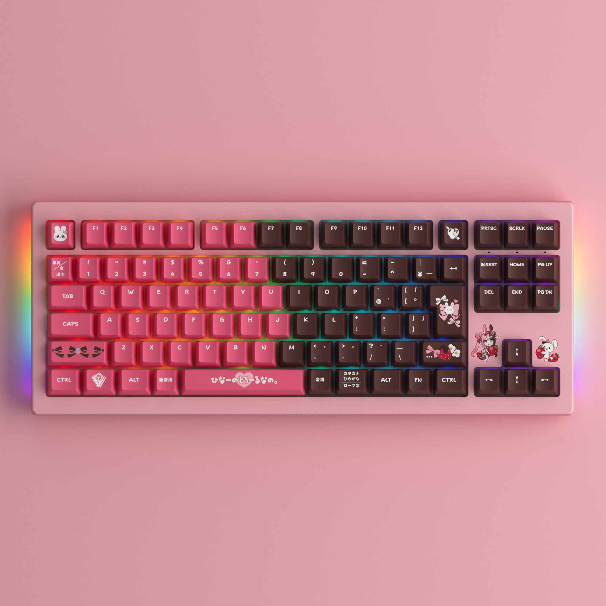 VSPOGEAR ゲーミングキーボード 橘ひなの VSPOGEAR ゲーミング