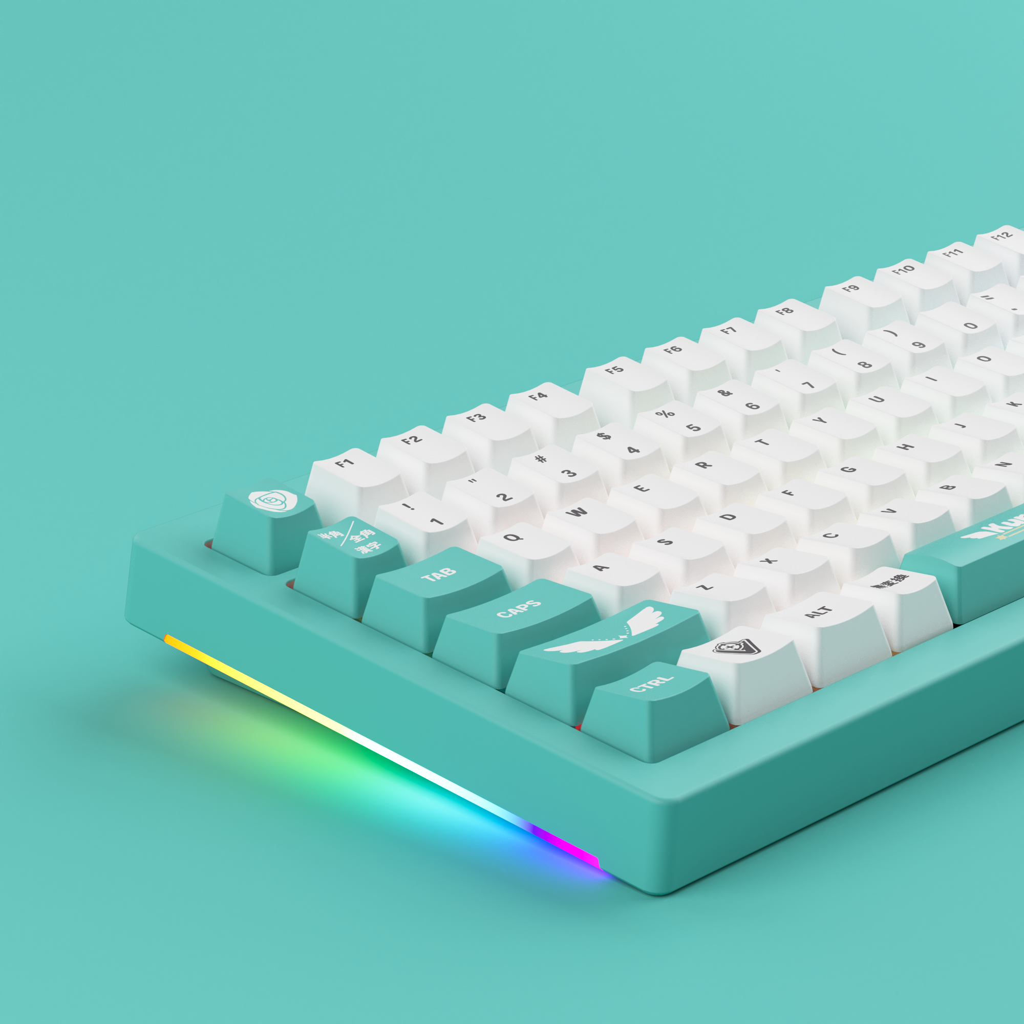 VSPO! GEAR ゲーミングキーボード 胡桃のあ VSPO!GEAR 一 胡桃のあ