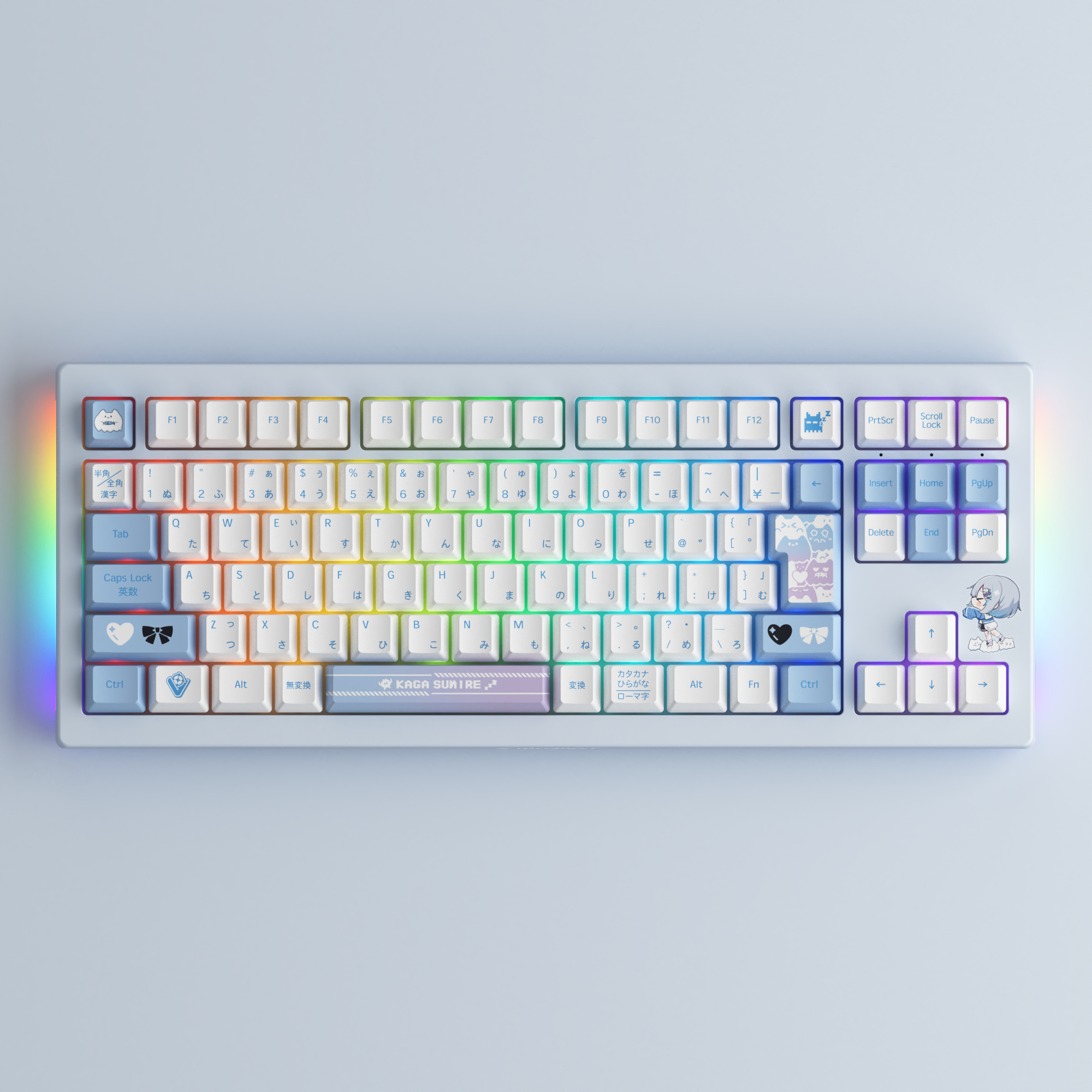 VSPO.GEAR ゲーミングキーボード 花芽すみれ EDITION 割引 Vspo!Gear