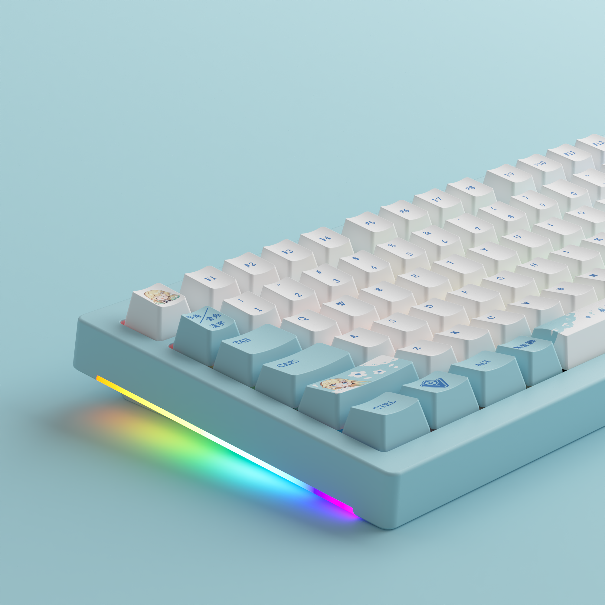 ぶいすぽキーボード 藍沢エマEDITION 新品未開封】ぶいすぽキーボード