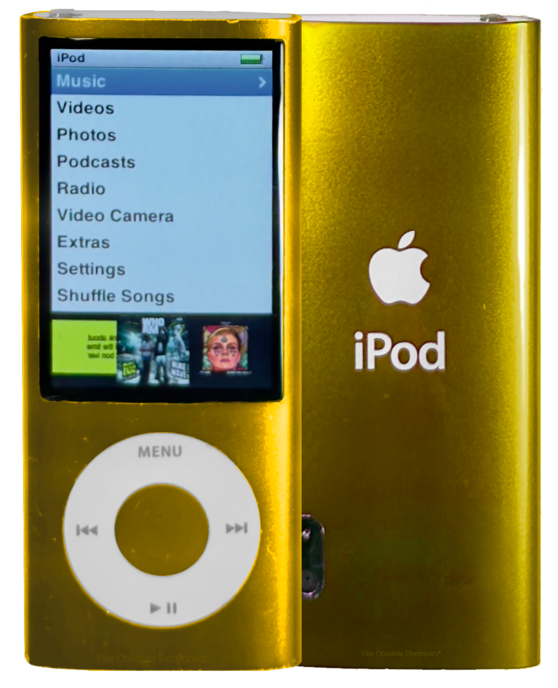 Apple iPod Nano 5th Generation 16GB A1320 - Yellow. ipod nano 第5