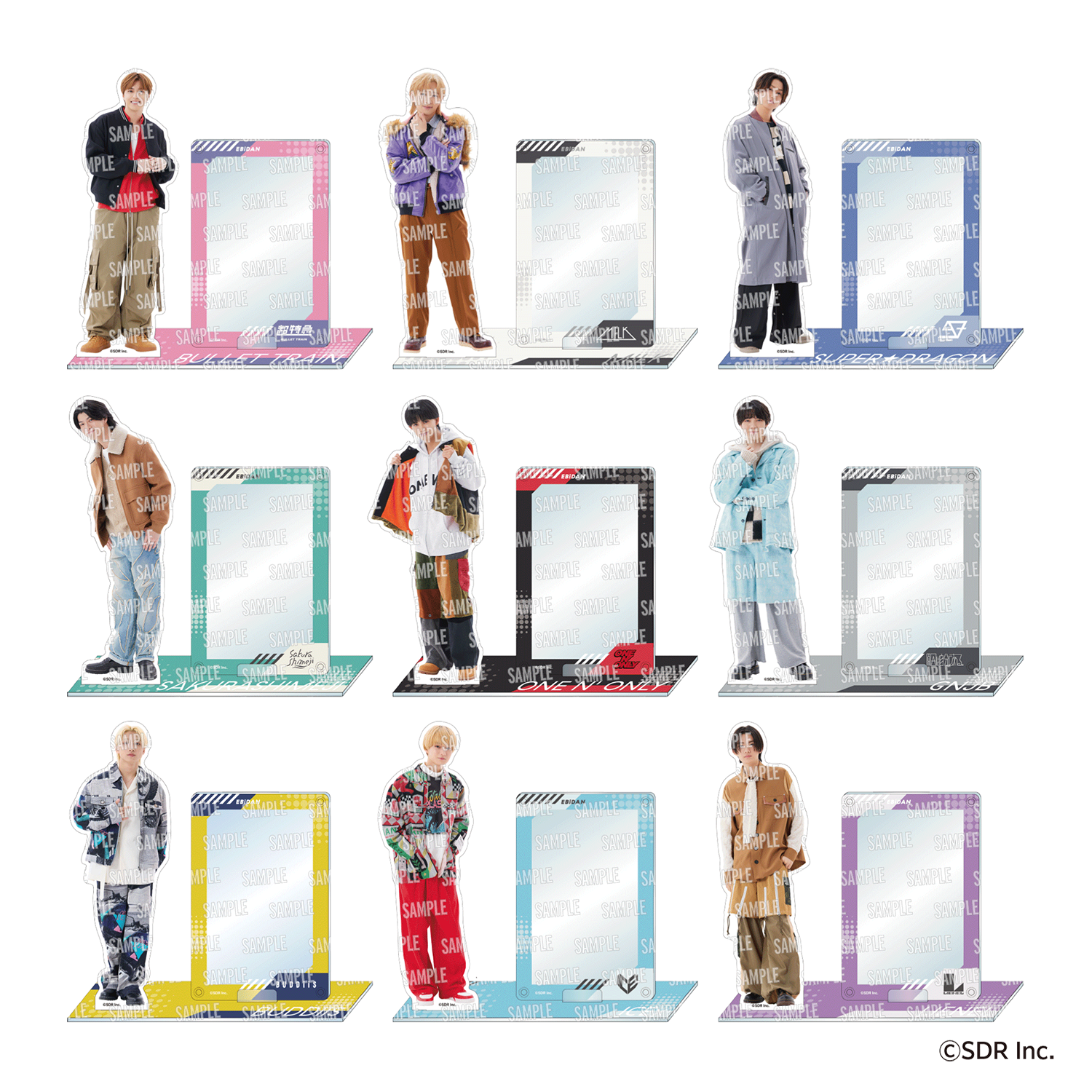 超特急にM!LKをはじめEBiDAN全9グループから18名の特別選抜メンバーが