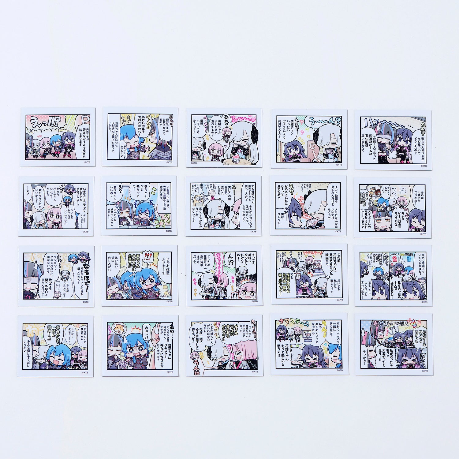 SCANDAL マグネット6個コンプリート RAFFLE RAFFLE