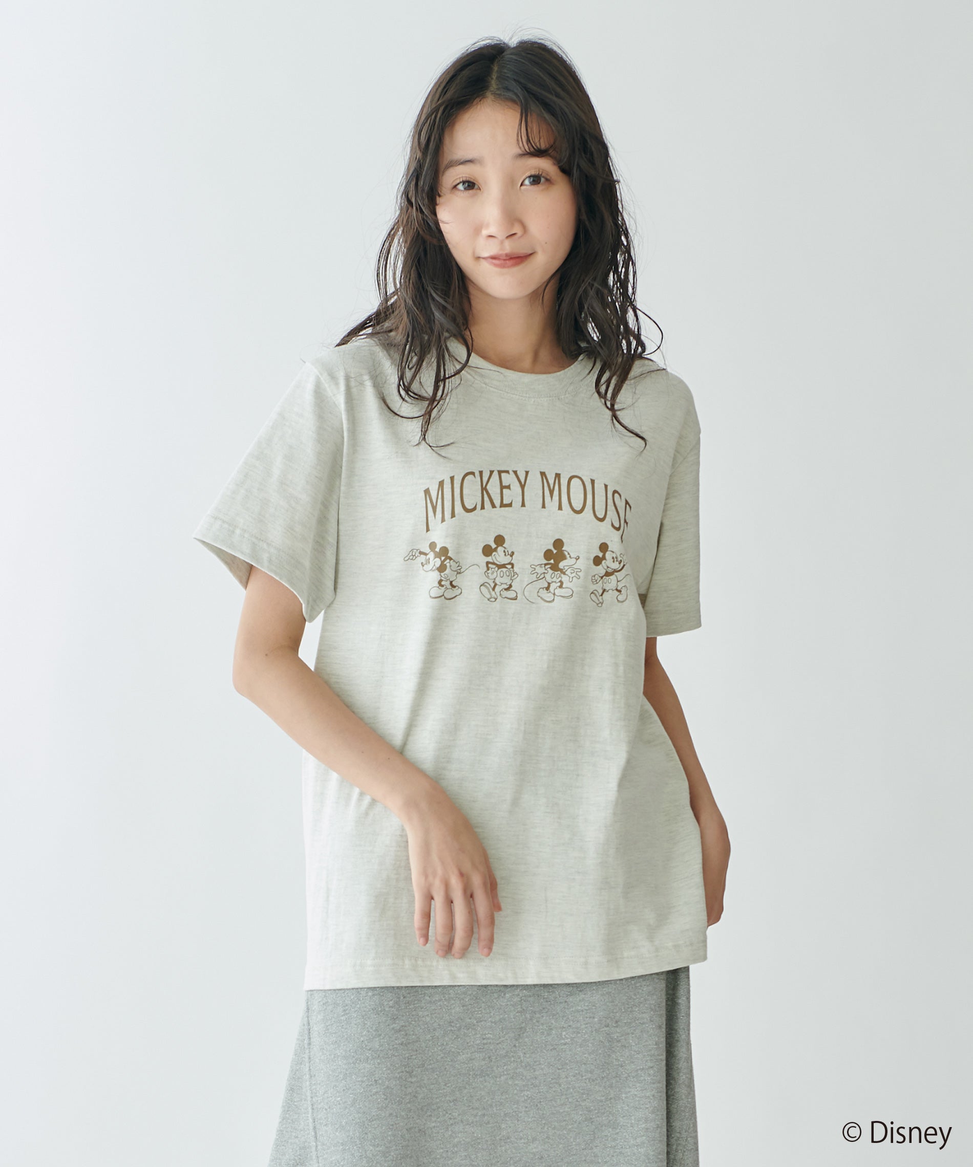 Disney（ディズニー）ミッキー/プリントTシャツ – FACE SANS FARD