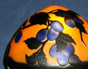 galle ガレ風ランプ彫刻工房