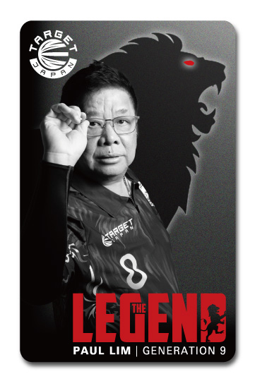 THE LEGEND(ザ・レジェンド）G9 ソフトチップダーツ PAUL LIM（ポール