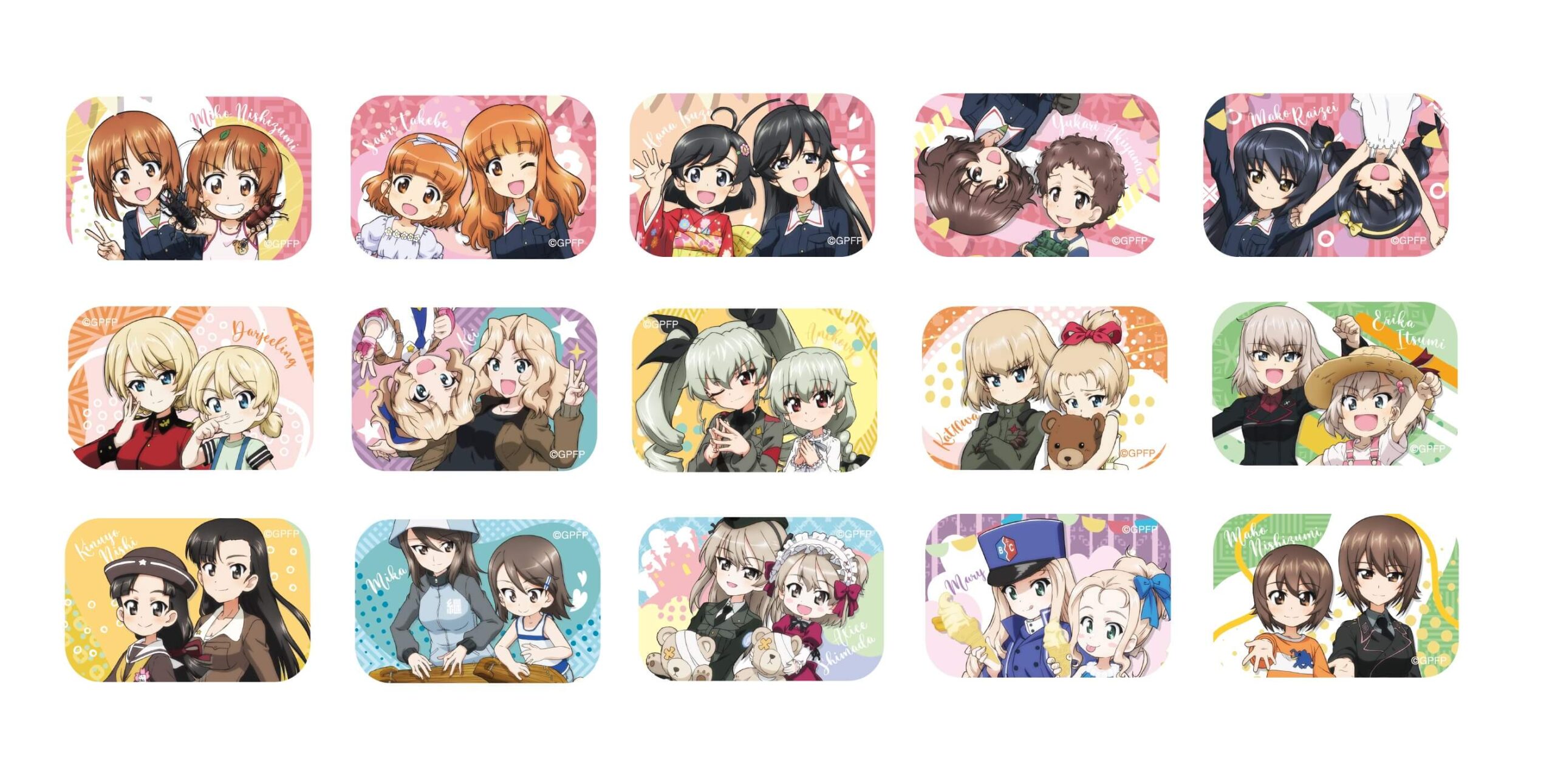 10 years Memory トレーディングスクエアマグネット全部セット