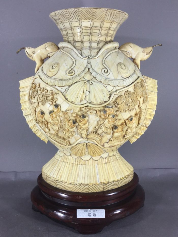 中国古玩 唐子 骨貼 置物 - 岐阜・愛知（名古屋）・三重・滋賀の骨董品