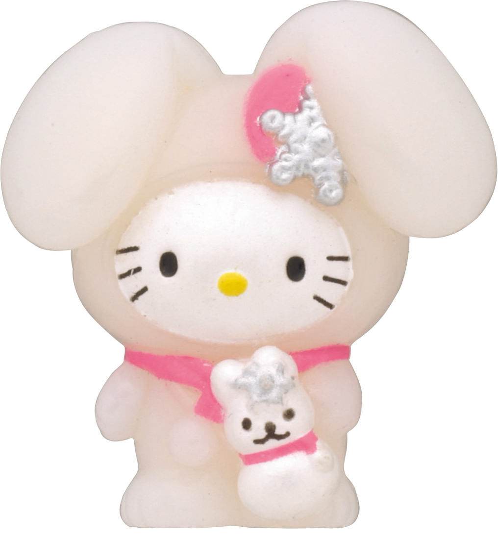 販売済み キティ 北海道 ぎんぎつね キツネ マスコットホルダー ご当地