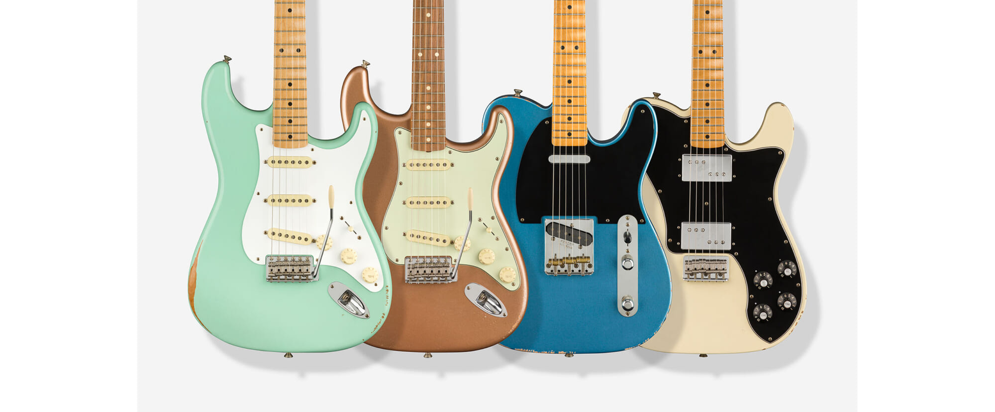 フェンダーのVINTERAシリーズに、レリック加工が施されたストラトと