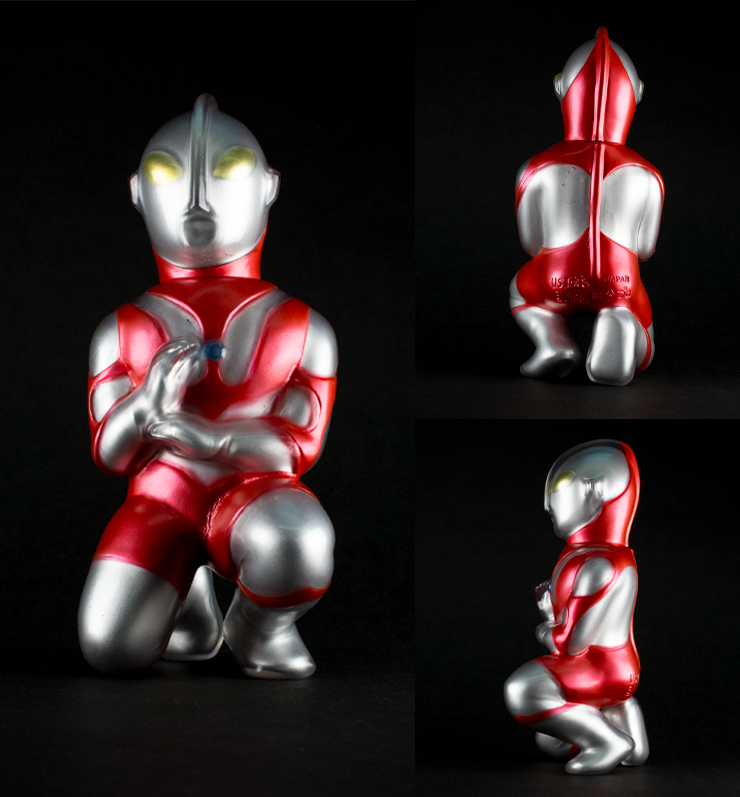 ウルトラマン 帰ってきたウルトラマン ダリア製 子供シャンプー ソフビ