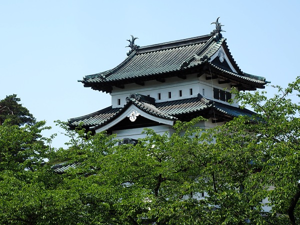 日本100名城～現存天守12城 - 弘前城
