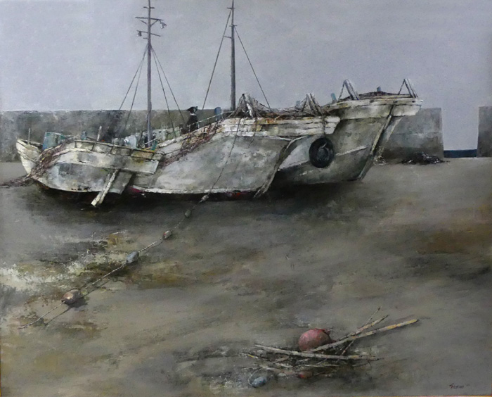 船の油彩画 1960年制作 船の油彩画 1960年制作 61zIRANGplL