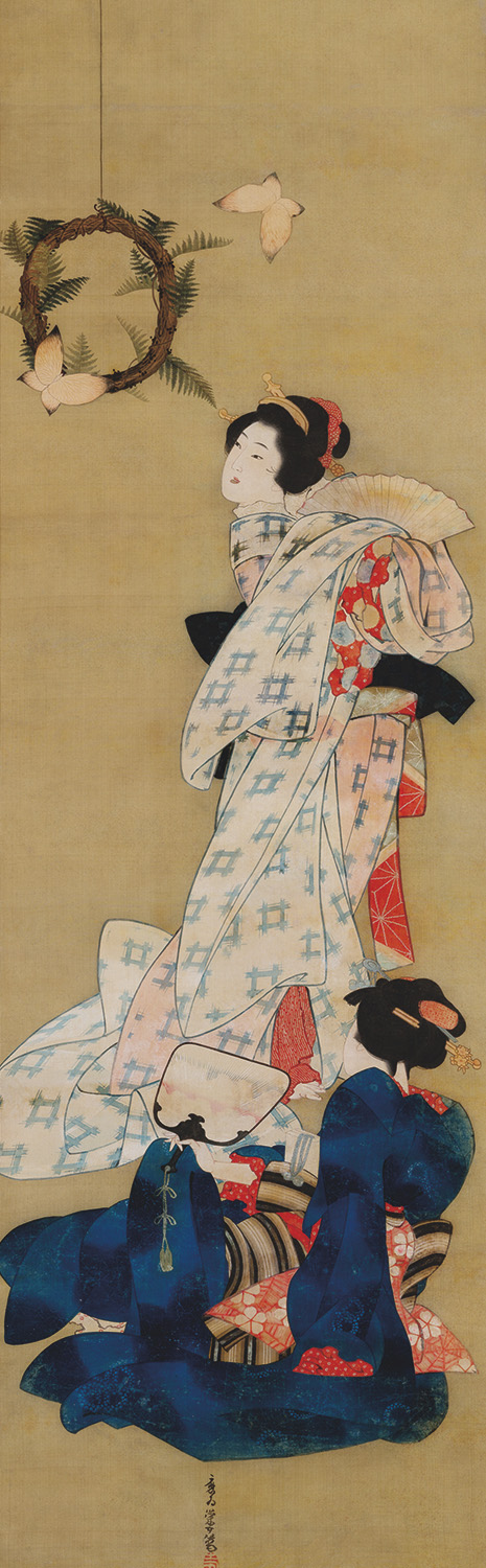 すみだ北斎美術館 - 北斎をめぐる美人画の系譜～名手たちとの競演～