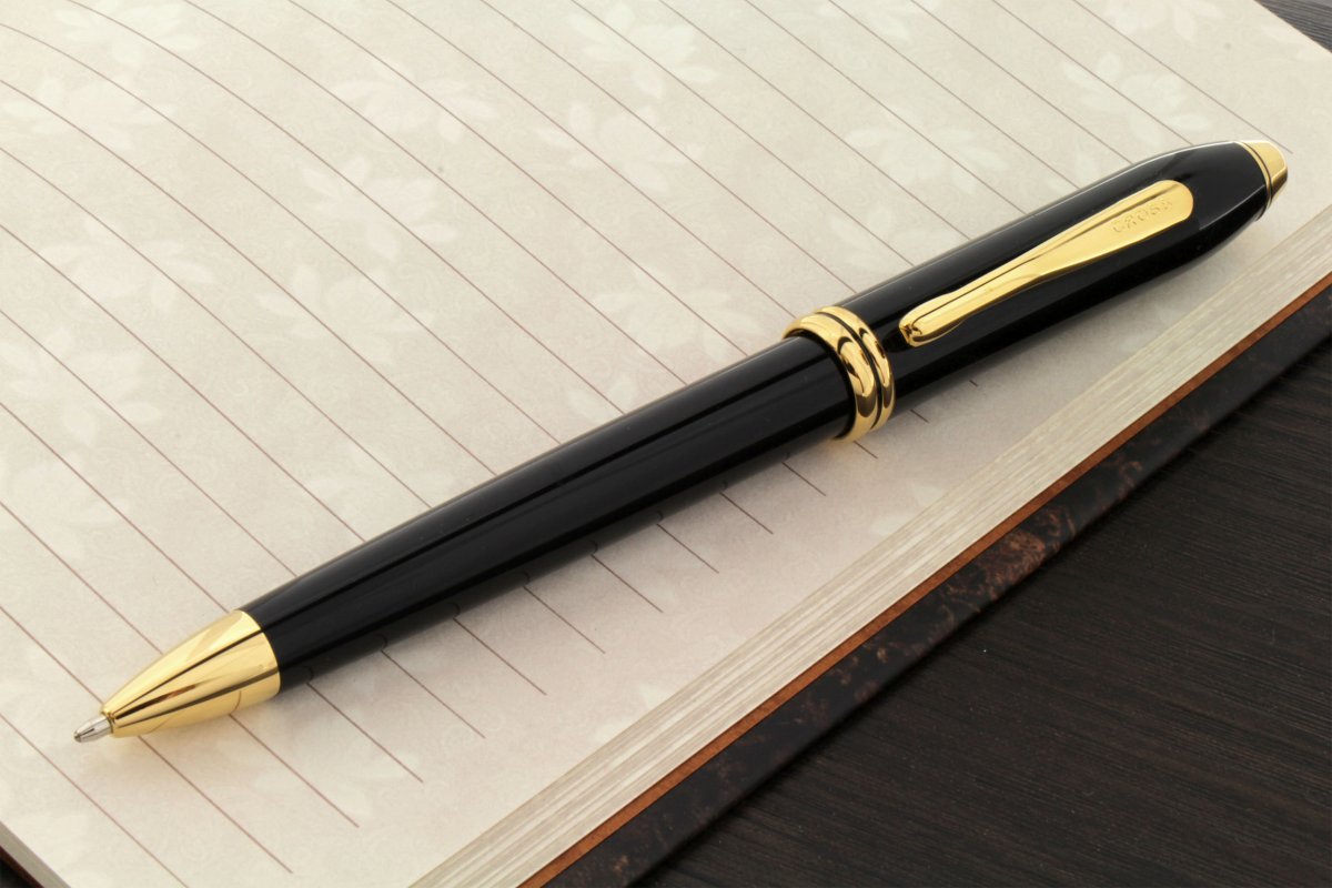 クロス(CROSS) ボールペンタウンゼント ブラックラッカー ボールペン