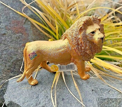 SCHLEICH 85th Anniversary Gold Lion Special Edition - NWT