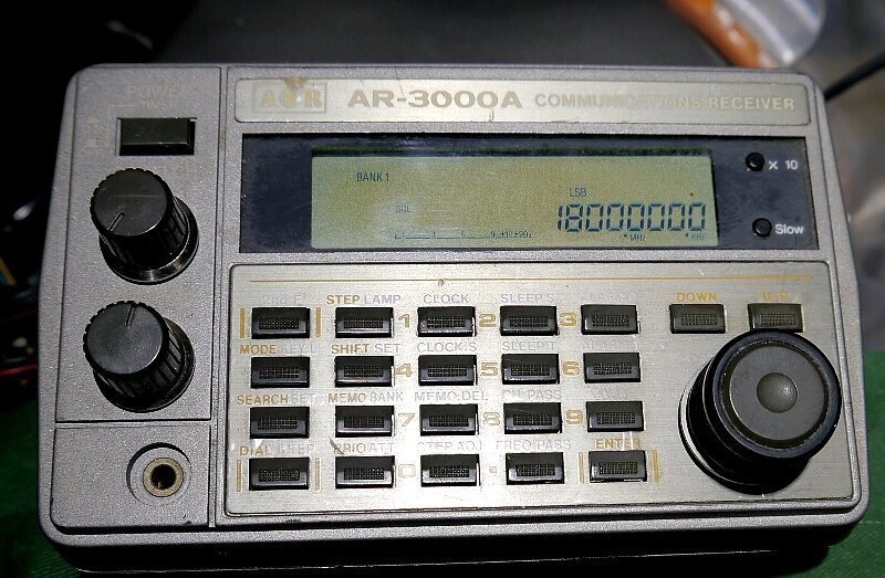 AOR AR-3000A Broadband Receiver Black Excellent- | eBay