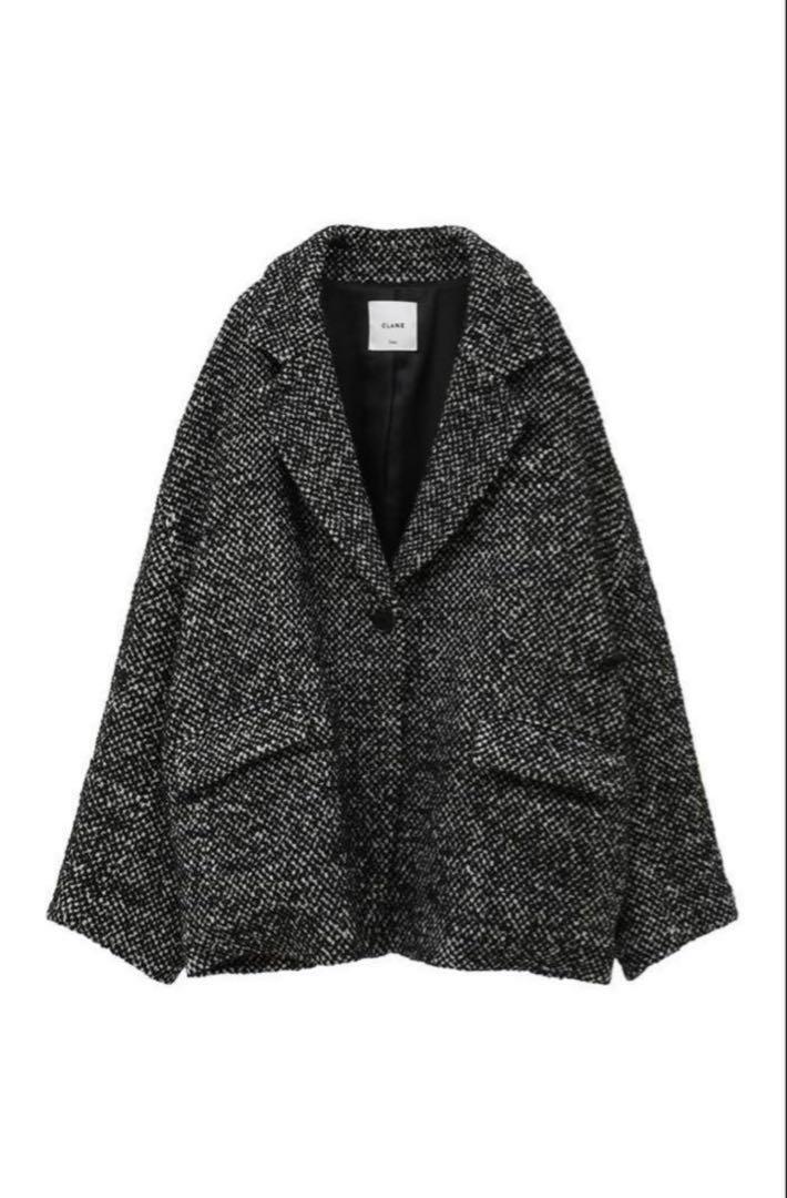 SuzuHirose×CLANE MIX COLOR OVER COAT