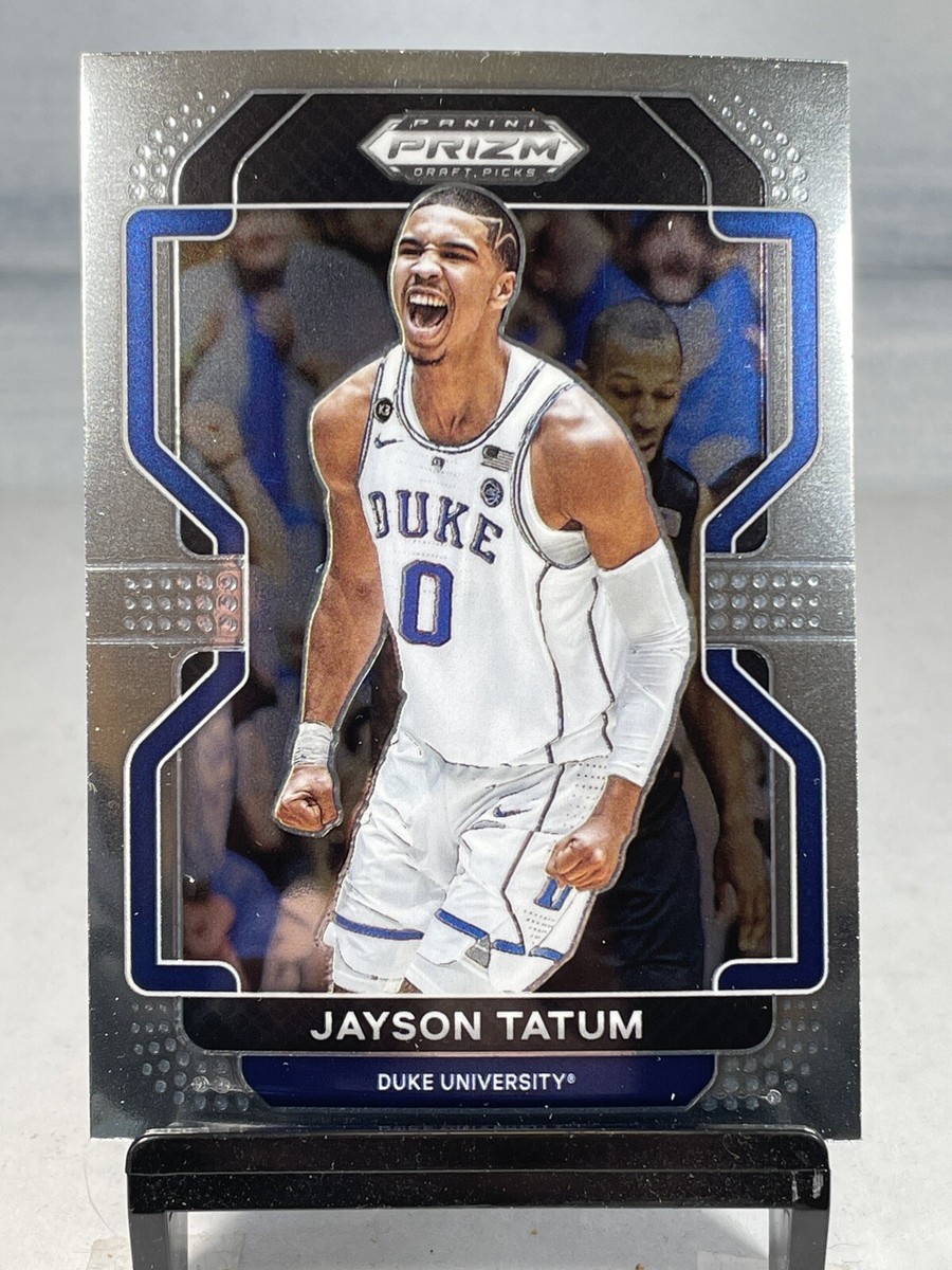 2022-23 Panini Prizm Draft Picks Jayson Tatum #23 Duke Blue Devils