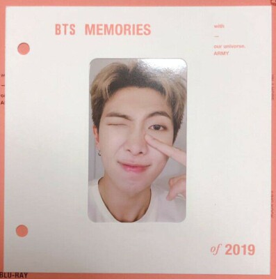 BTS Memories 2019 Blu-ray Photocard V Jungkook JIMIN SUGA RM J