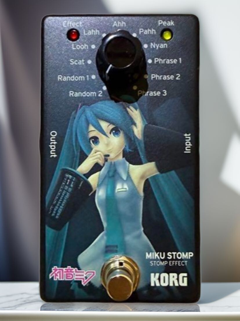 最終値下】KORG MIKU STOMP 初音ミク エフェクター ミクストンプ｜最終
