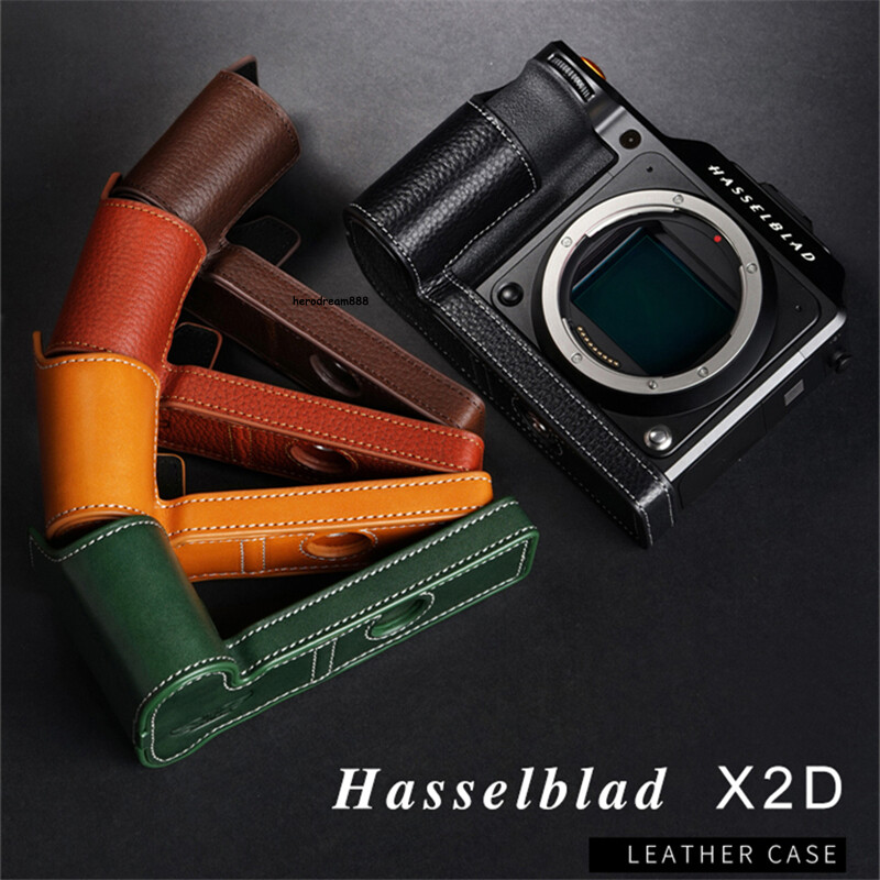 Hasselblad X2D 100C Half Case Camera Genuine Leather Cover Insert
