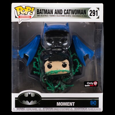 DC Comics Batman and Catwoman Funko Pop #291 Moments GameStop