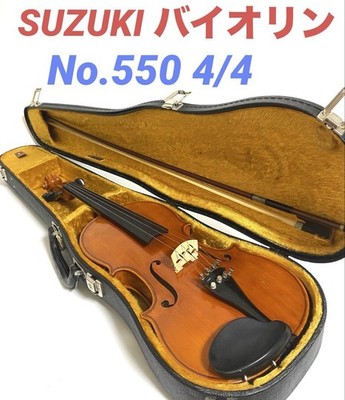 スズキ 分数バイオリン 1/4 No.350 1982年製 スズキ 分数バイオリン 1