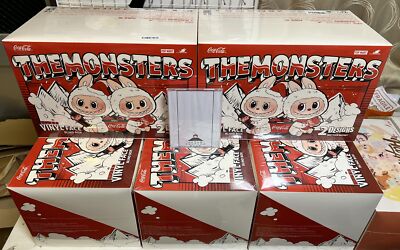 AUTHENTIC POP MART LABUBU THE MONSTERS × Coca-Cola Blind Box Set