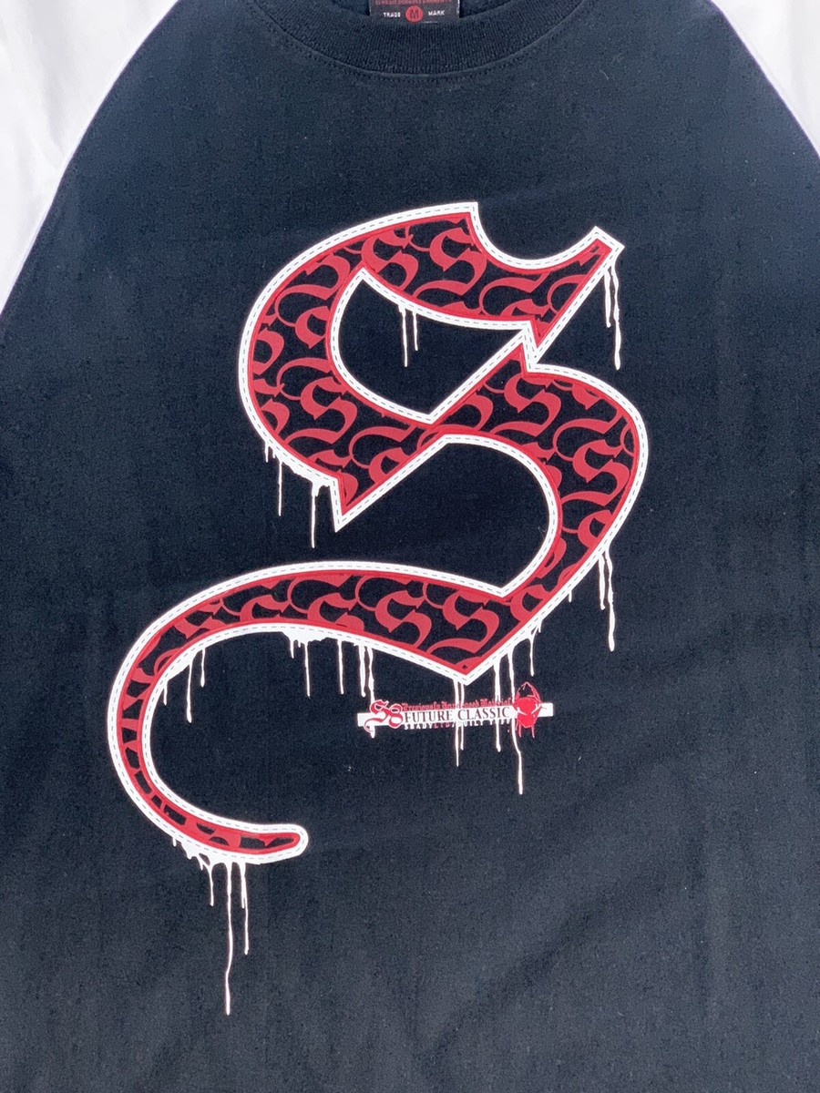 SHADY ltd エミネム オールド 00s古着 ベロア ユニフォームシャツ