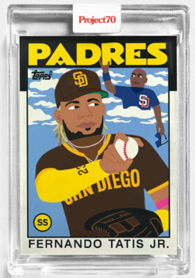 Topps PROJECT 70 Card 61 Fernando Tatis Jr. Keith Shore Tony Gwynn