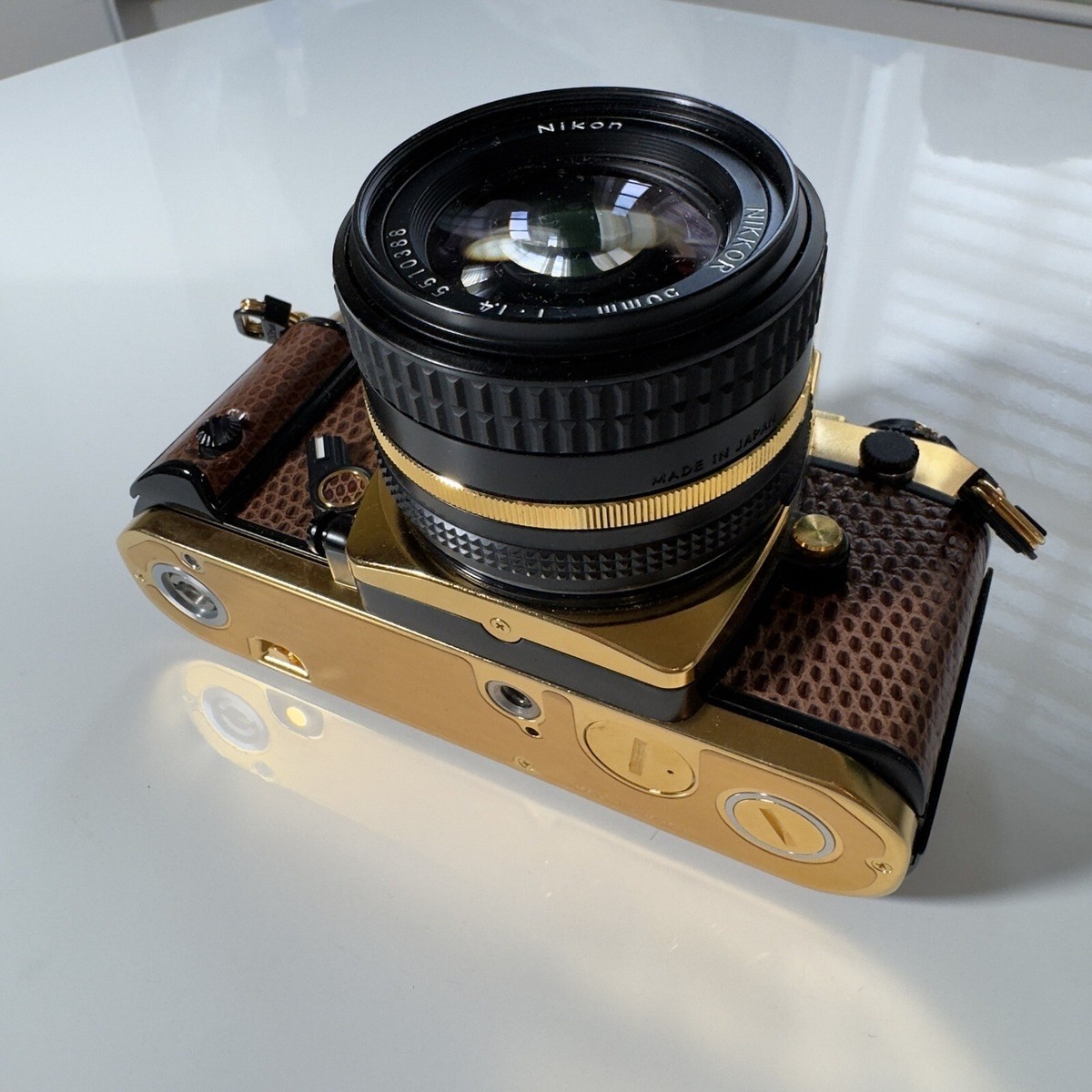 Nikon FA 35mm SLR Camera - Gold, 50th Anniversary Edition, Brand