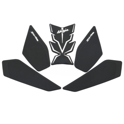 For Kawasaki ZX-4R ZX-4RR ZX4R ZX4RR Rubber Fuel Tank Pad Sticker