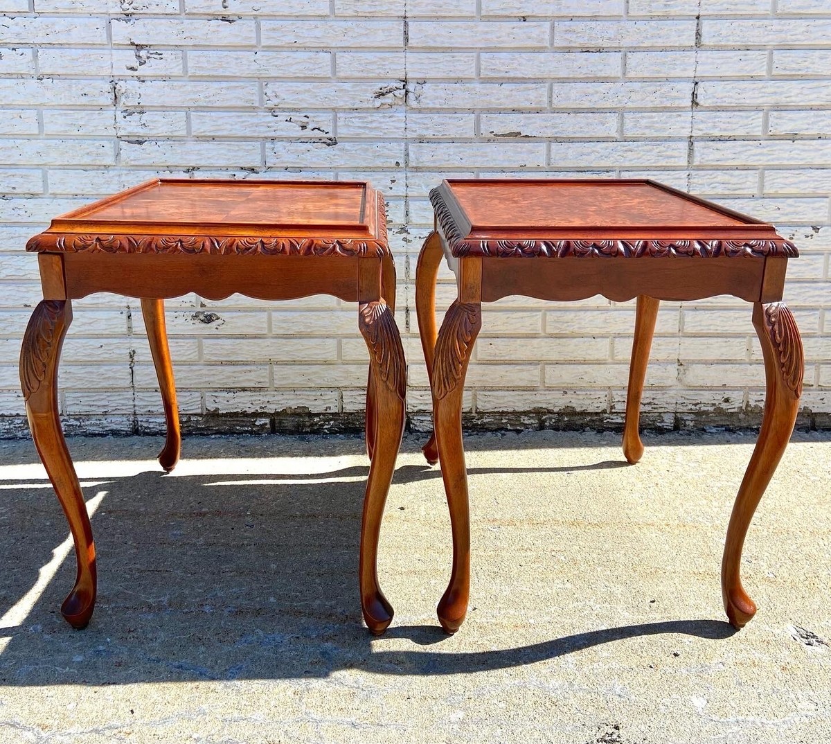 Rare Vintage Bombay Company French Provincial Style Side Tables