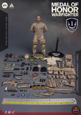 Soldier Story 1/6 SS106 Voodoo Medal Of Honor Navy SEAL Operator