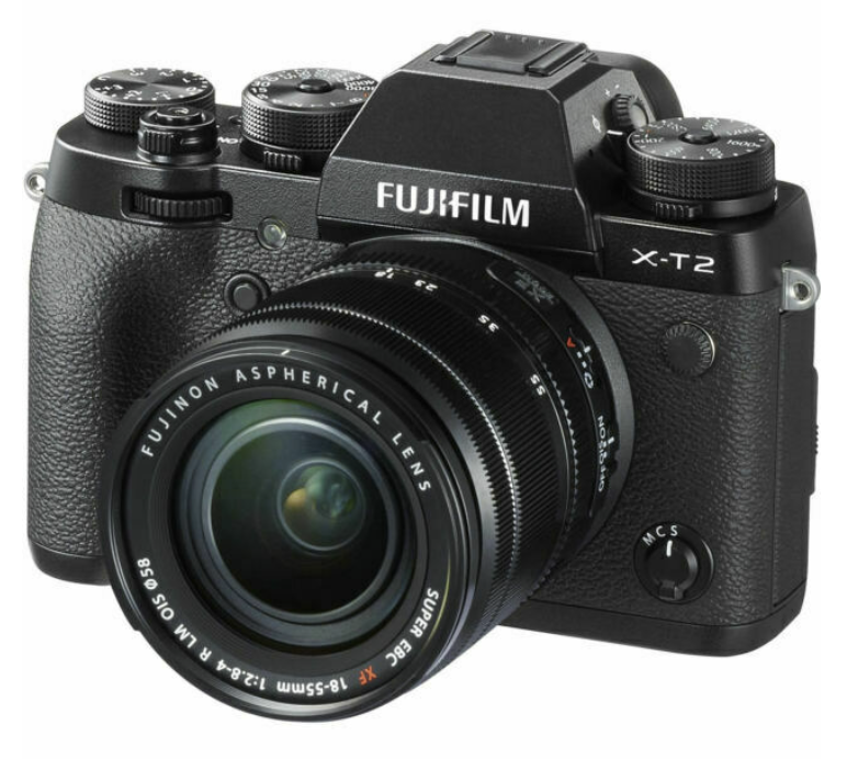 Fujifilm X-T2 Mirrorless Digital Camera with F2.8-4.0 R LM 18-55mm